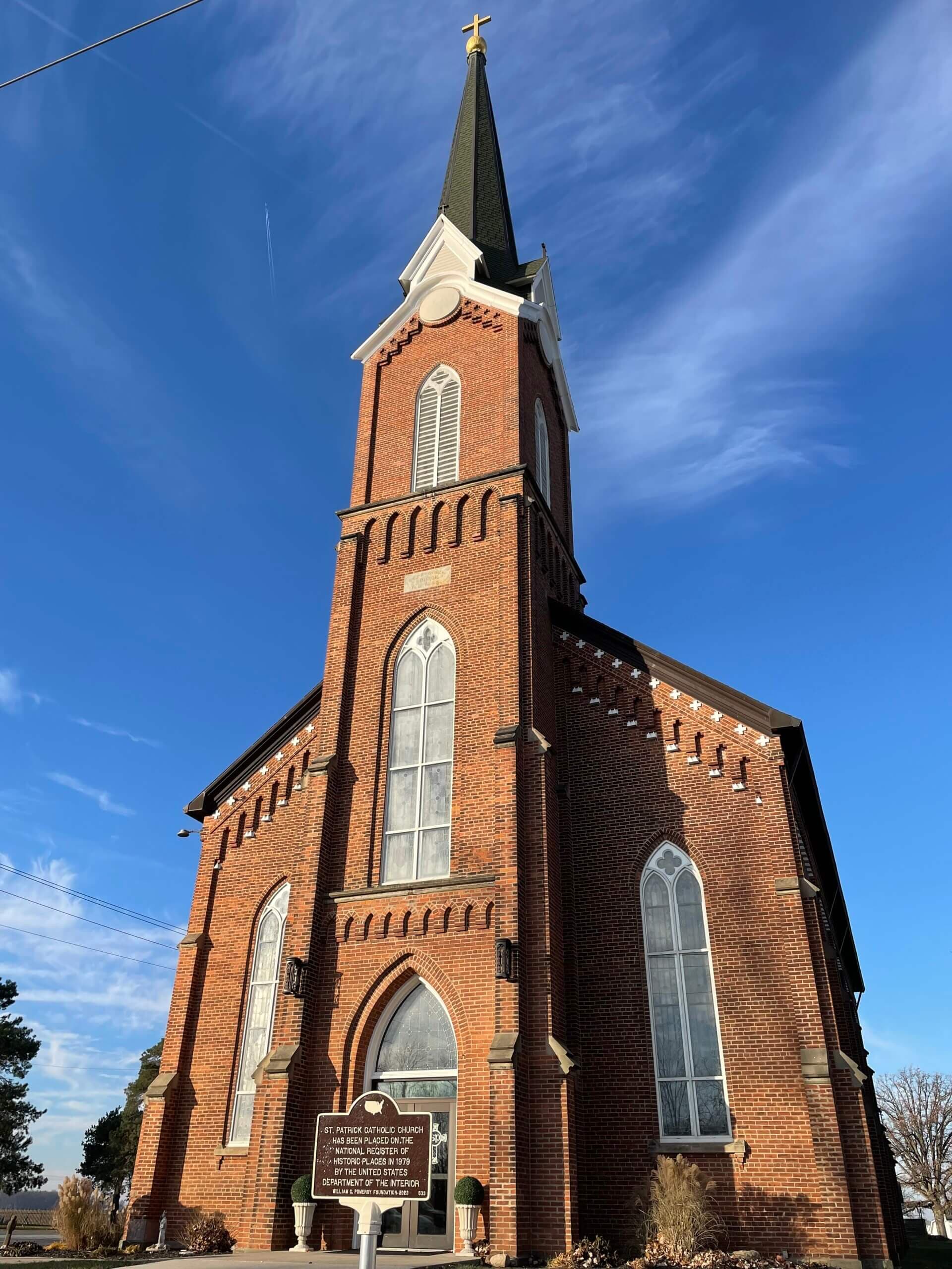 St. Patrick, a Catholic parish (church) in Saint Marys, Ohio