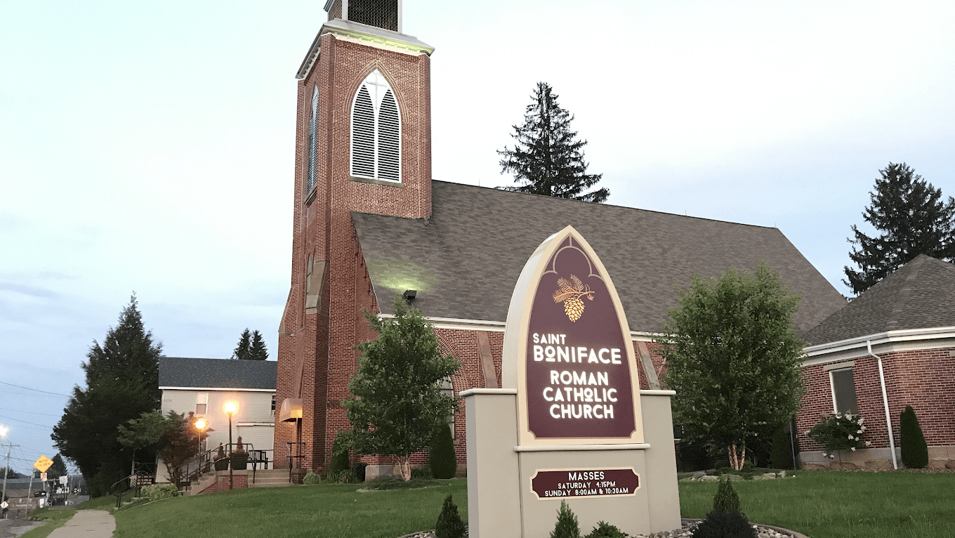 St. Boniface, a Catholic parish (church) in Kersey, Pennsylvania
