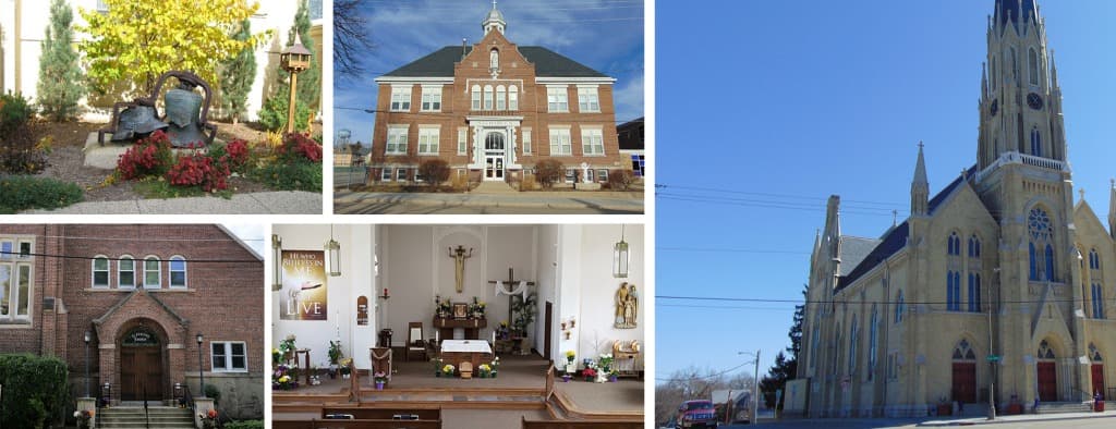 Burlington Lyons Catholic Community, a Catholic parish (church) in Burlington, Wisconsin