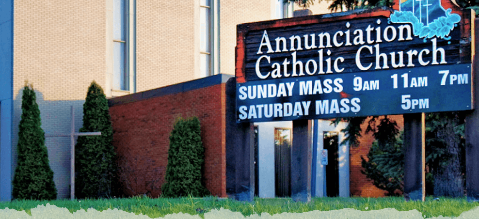 Annunciation Catholic Church, a Catholic parish in Edmonton, Alberta