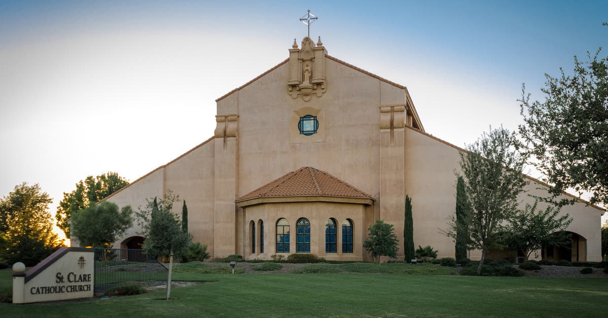 St. Clare, a Catholic parish (church) in Roseville, California