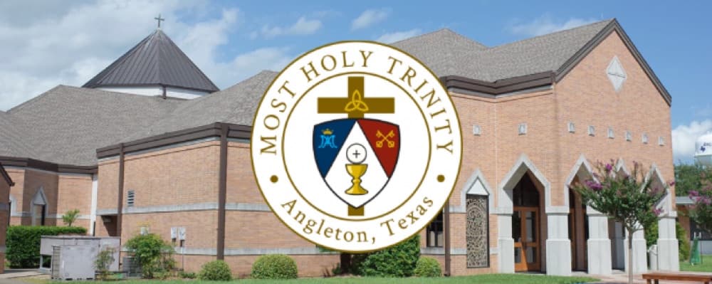 Most Holy Trinity Catholic Church, a Catholic parish (church) in Angleton, Texas