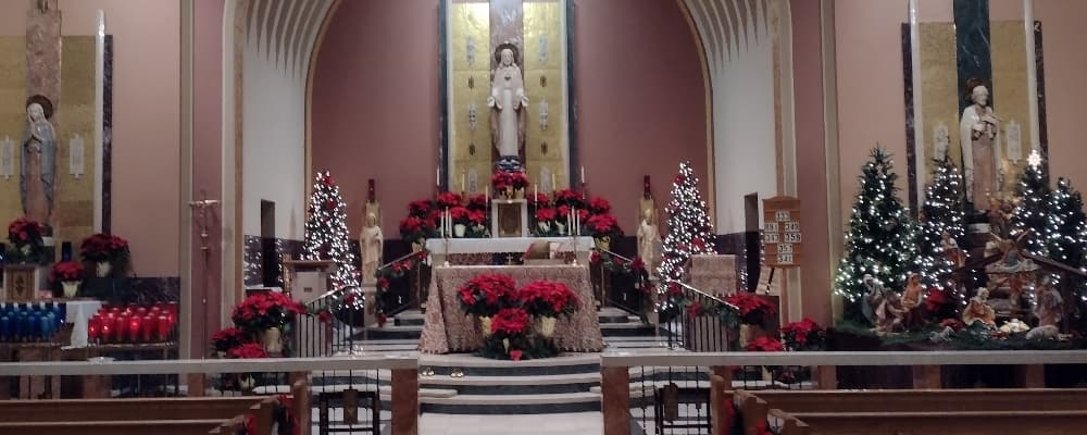 Sacred Heart, a Catholic parish (church) in Palmerton, Pennsylvania