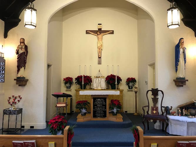 Shrine of the Sacred Heart, a Catholic parish in Hot Springs, Virginia