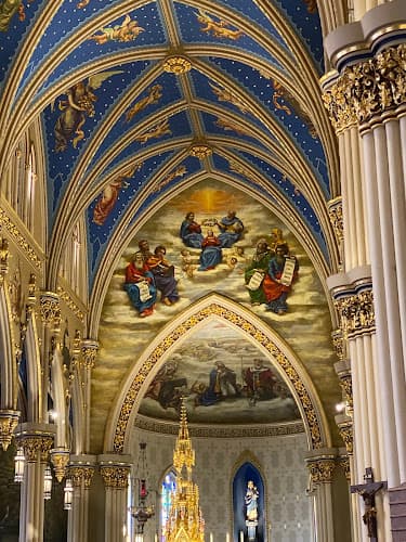 University of Notre Dame - Basilica of the Sacred Heart, a Catholic parish in Notre Dame, Indiana