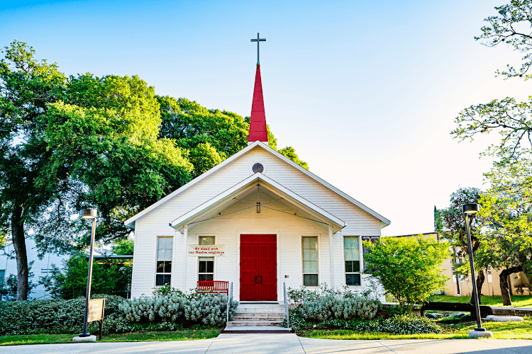 St. Edward's University (Our Lady Queen of Peace Chapel), a Catholic parish in Austin, Texas
