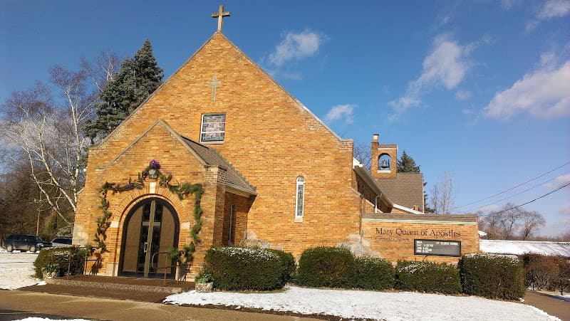 Mary Queen of Apostles Catholic Church, a Catholic parish in Sand Lake, Michigan